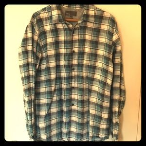 Vince casual button down flannel style like New